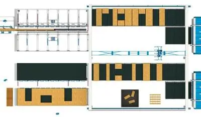 Gluestream equipment. automatic_sips_prefab