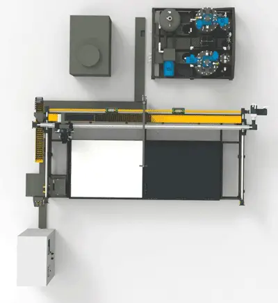 Gluestream equipment. fipg-foam-production